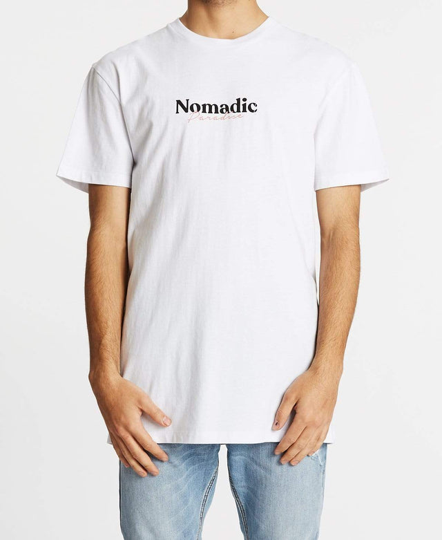 Nomadic Palm Tree Standard T-Shirt White