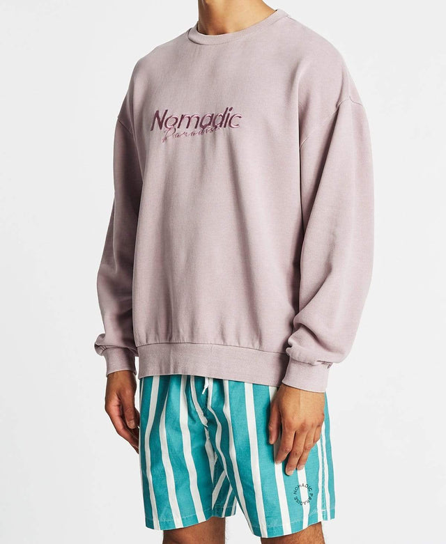 Nomadic Passage Relaxed Jumper Pigment Mauve