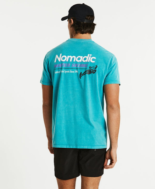 Nomadic Radio Relaxed T-Shirt Pigment Baltic Blue
