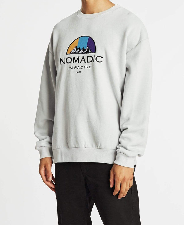 Nomadic Rugged Relaxed Fit Jumper Vaporous Grey