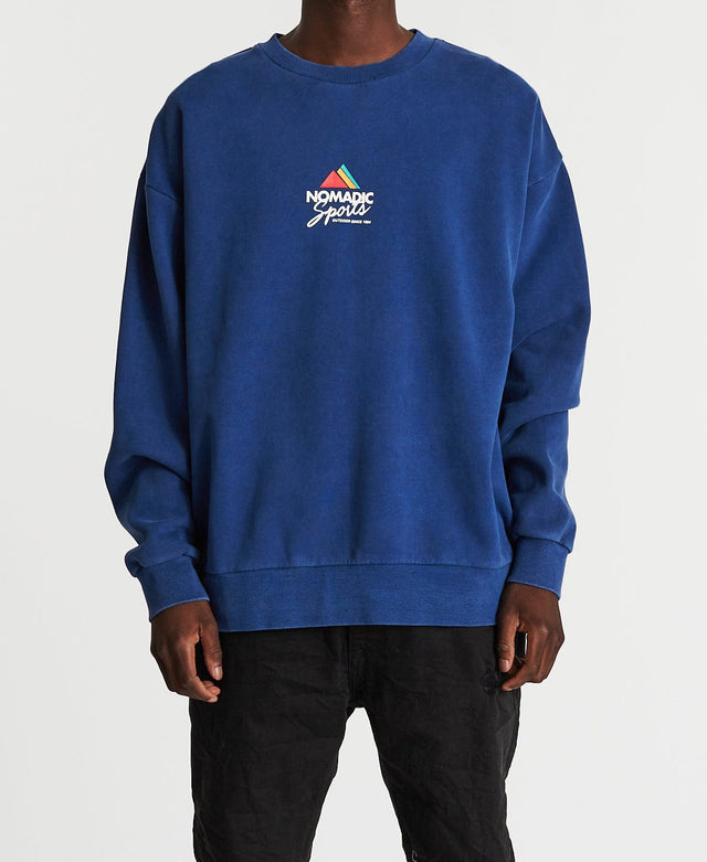 Nomadic Run Away Relaxed Jumper Pigment Patriot Blue