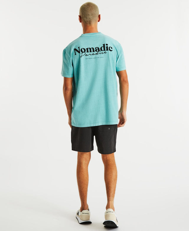 Nomadic Sky Relaxed T-Shirt Pigment Aqua