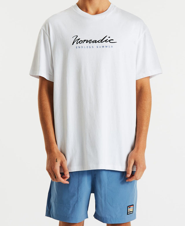 Nomadic Summer Lovin' Relaxed T-Shirt White