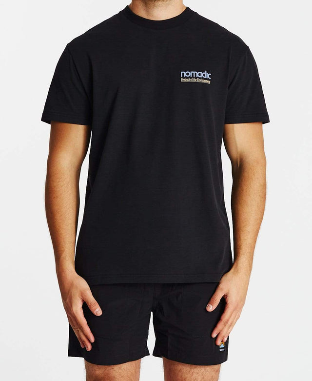 Nomadic Sunset Strip Standard T-Shirt Jet Black
