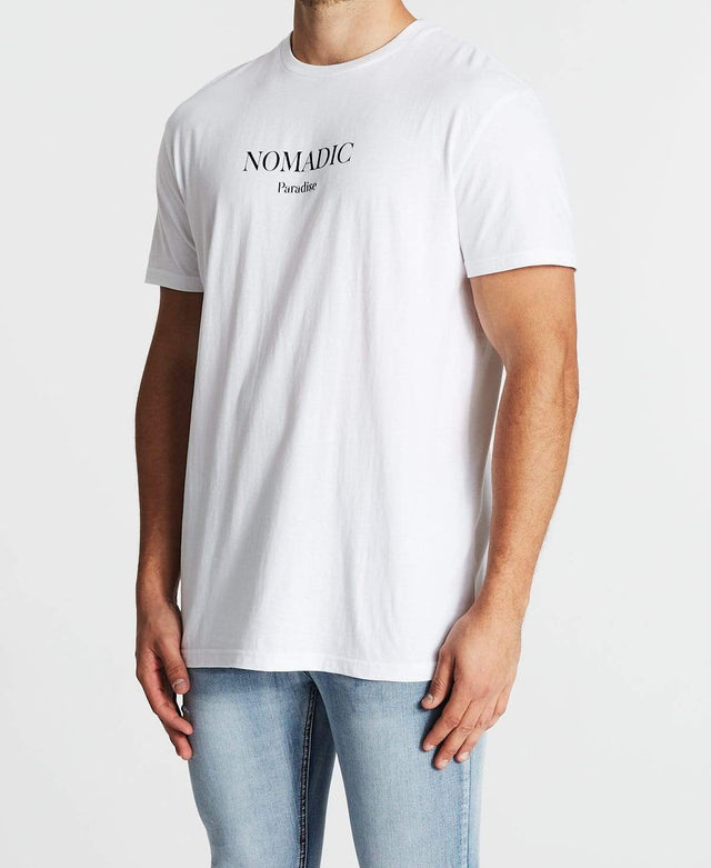 Nomadic Waterfalls Standard T-Shirt White