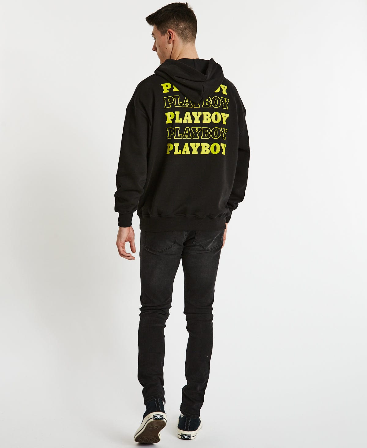 Neon deals playboy hoodie