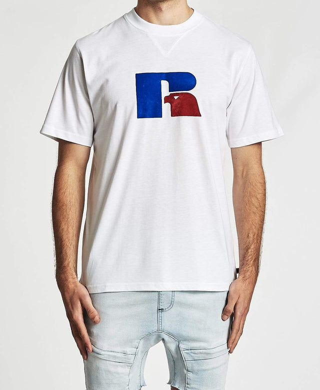 Russell Athletic Jerry Flock T-Shirt White