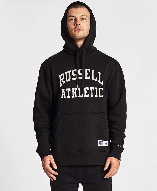 Russell Athletic Pro Cotton Arch Logo Hoodie Black
