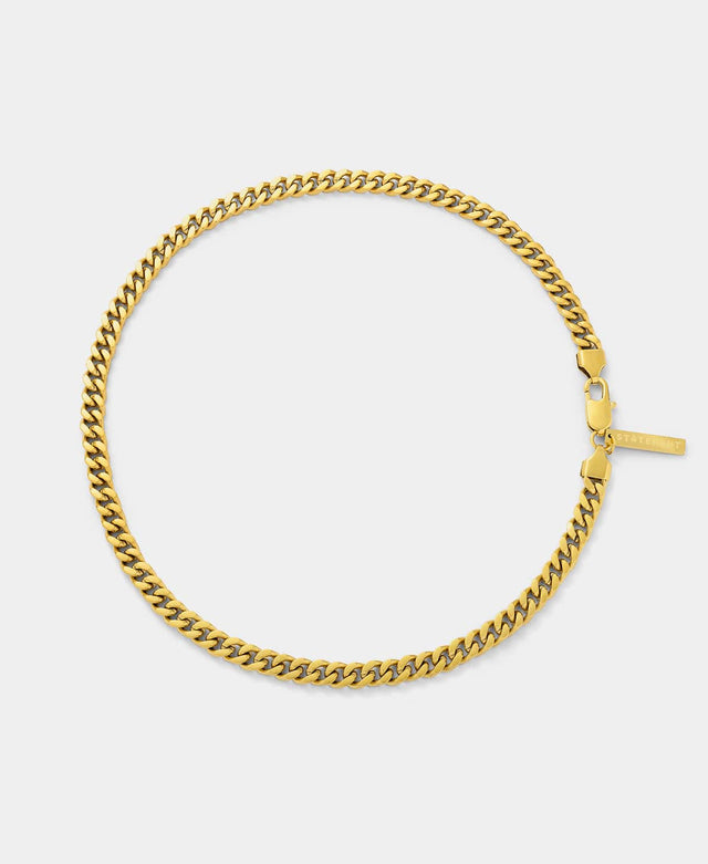 Statement Cuban Link Chain Gold Necklace 6mm