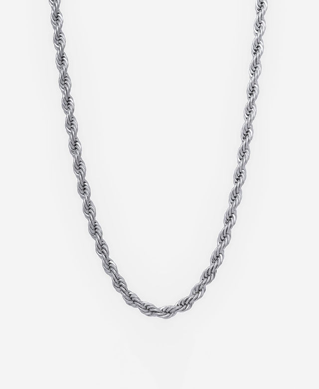 Statement Rope Chain Necklace 4MM