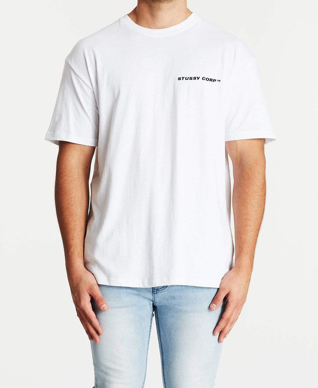 Stussy City Spiral T-Shirt White