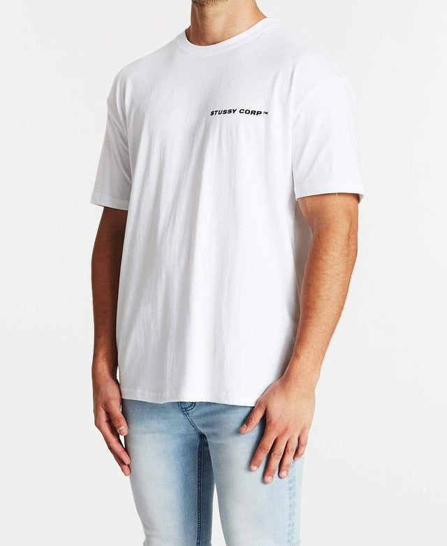 Stussy City Spiral T-Shirt White