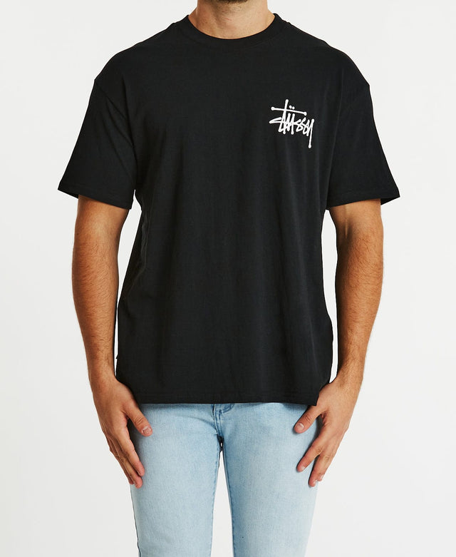 Stussy Graffiti SS T-Shirt Black