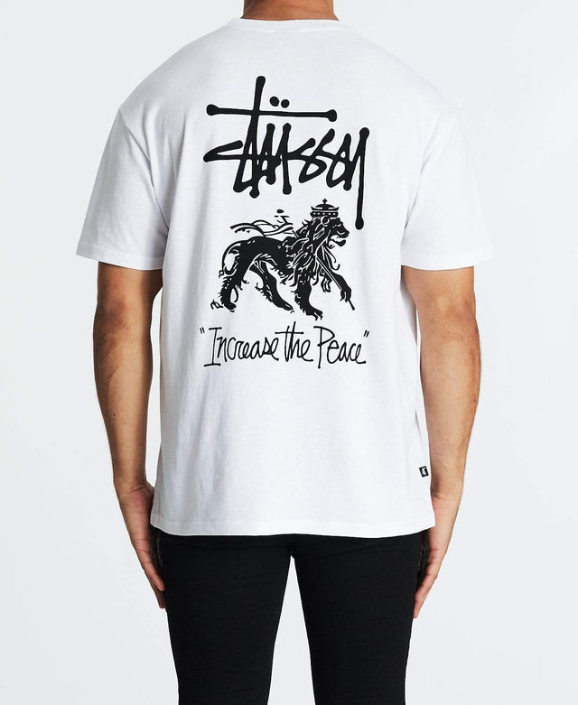 Stussy Increase The Peace T-Shirt White