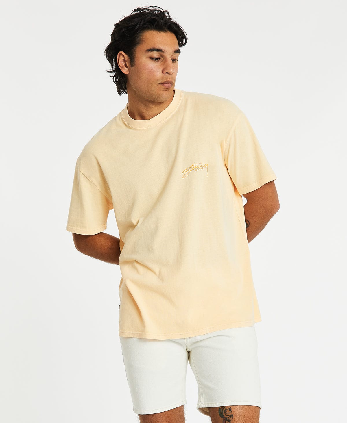 Stussy peaches discount shirt