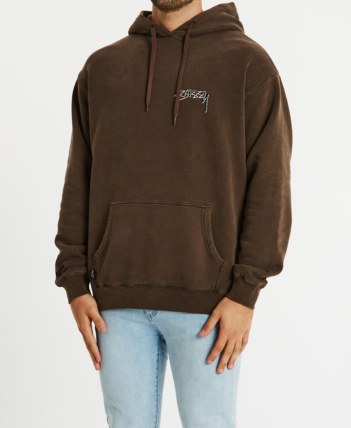 Denim exchange discount stussy hoodie