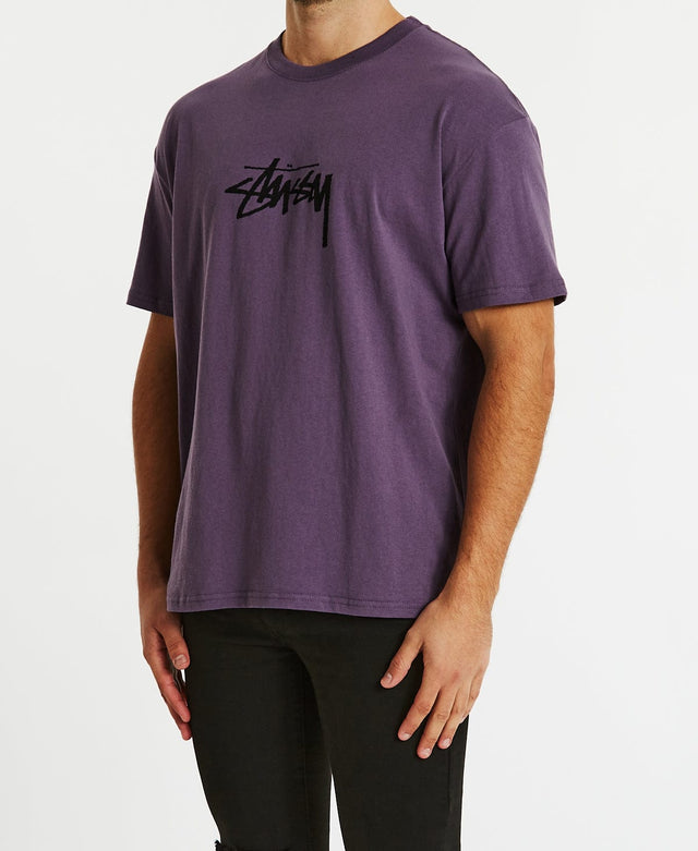Stussy Stock SS T-Shirt Grape