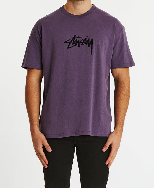 Stussy Stock SS T-Shirt Grape
