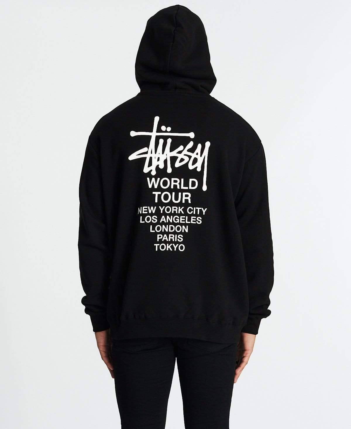 World Tour Hoodie Solid Black – Neverland Store