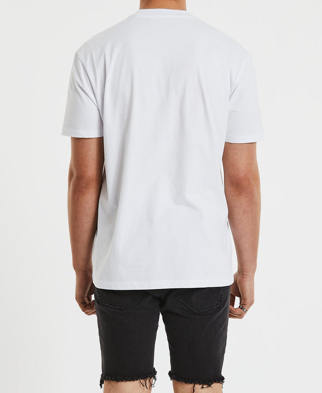 Sushi Radio Berlin Relaxed Fit Tee - Optical White WHITE
