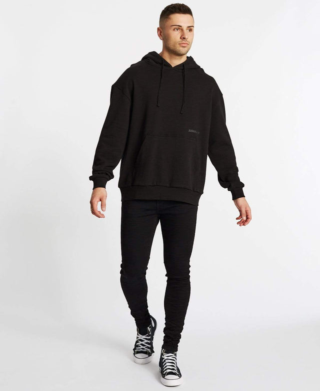 Sushi Radio Control Relaxed Fit Hoodie Jet Black
