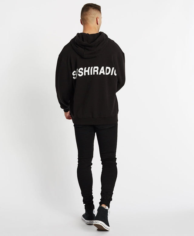 Sushi Radio Control Relaxed Fit Hoodie Jet Black