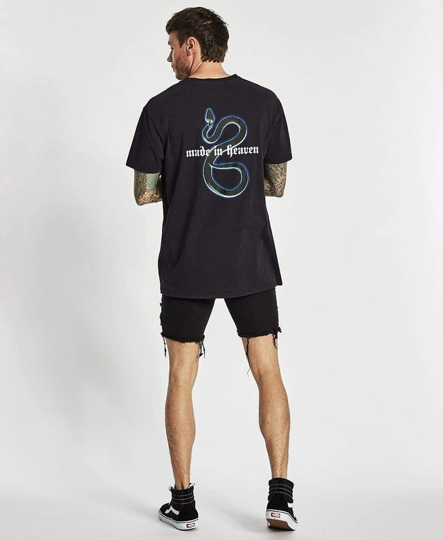 Sushi Radio Demeanor Relaxed Fit T-Shirt Metal Black