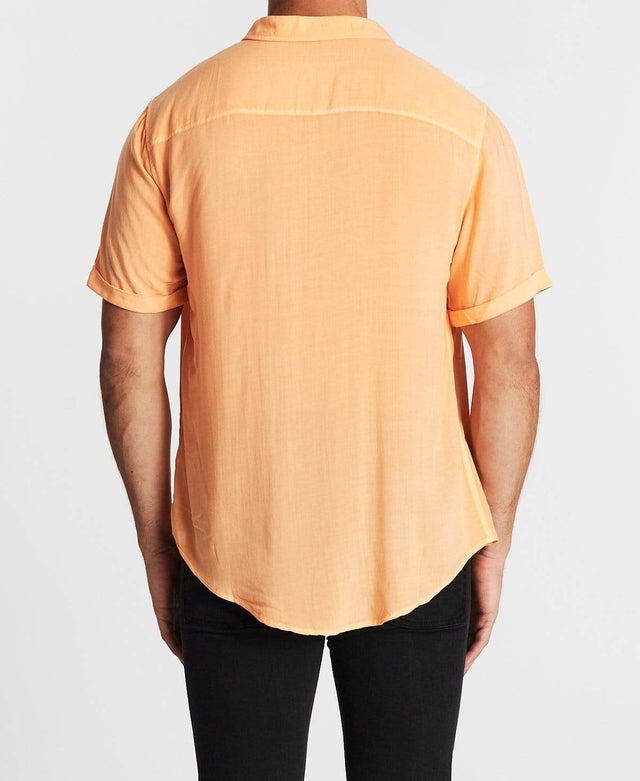 Sushi Radio Drift Standard Short Sleeve Shirt Pigment Peach