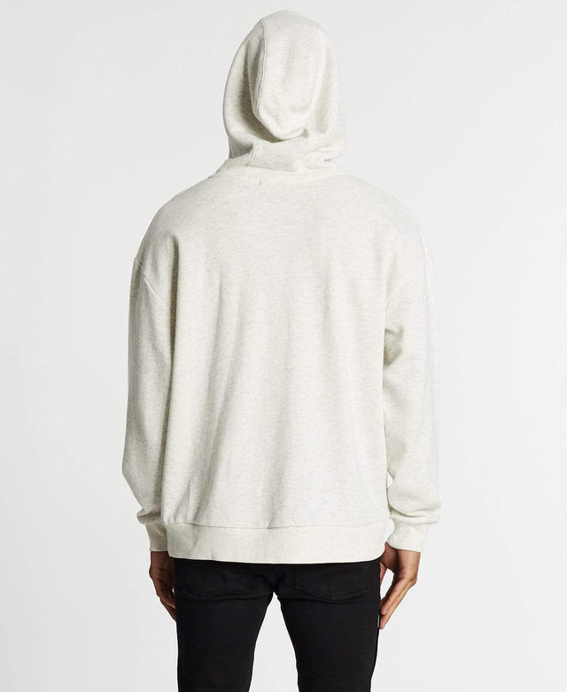 Sushi Radio Fast Forward Relaxed Fit Hoodie Snow Marle