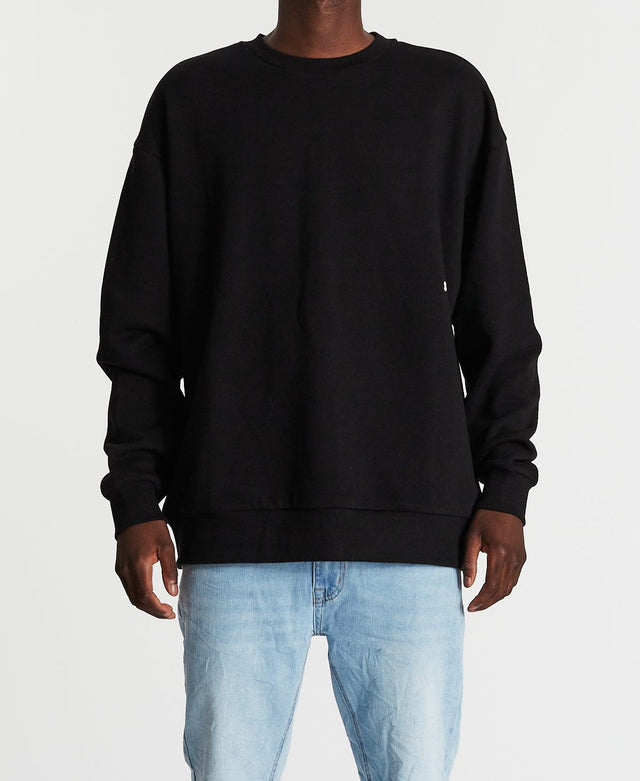 Sushi Radio Forevermore Relaxed Jumper Jet Black