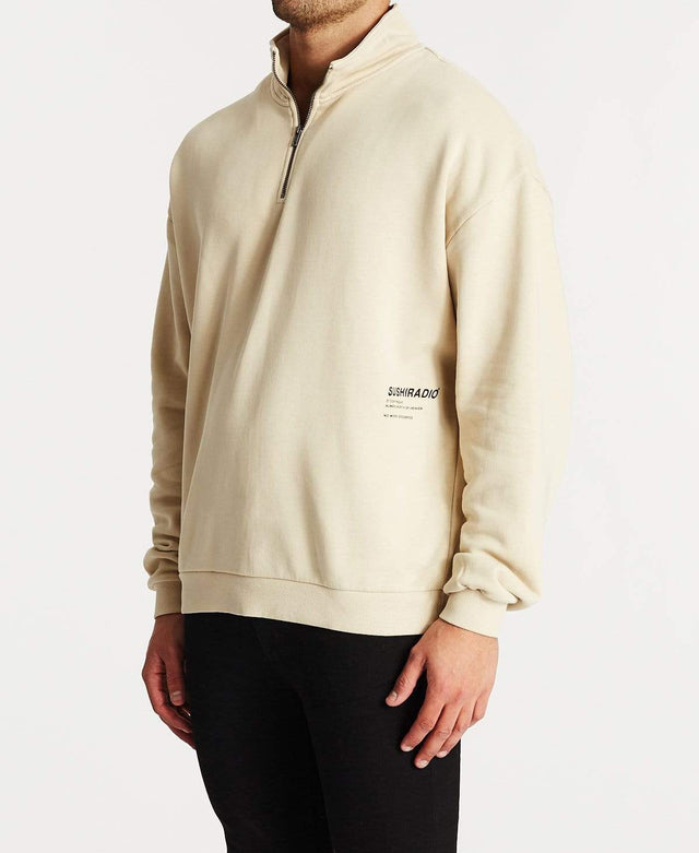 Sushi Radio Freedom Pull Over Jumper Pigment Oatmeal