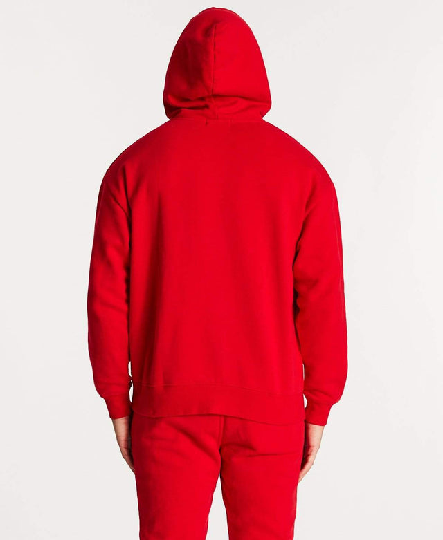 Sushi Radio Freedom Relaxed Hoodie Red