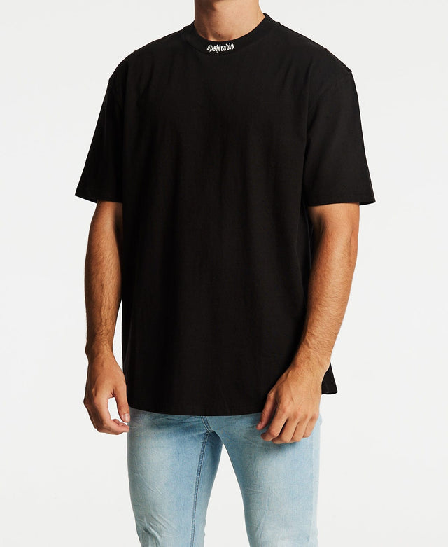 Sushi Radio Idol Box Fit T-Shirt Jet Black