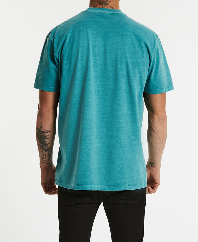 Sushi Radio Ride On Relaxed T-Shirt Pigment Teal