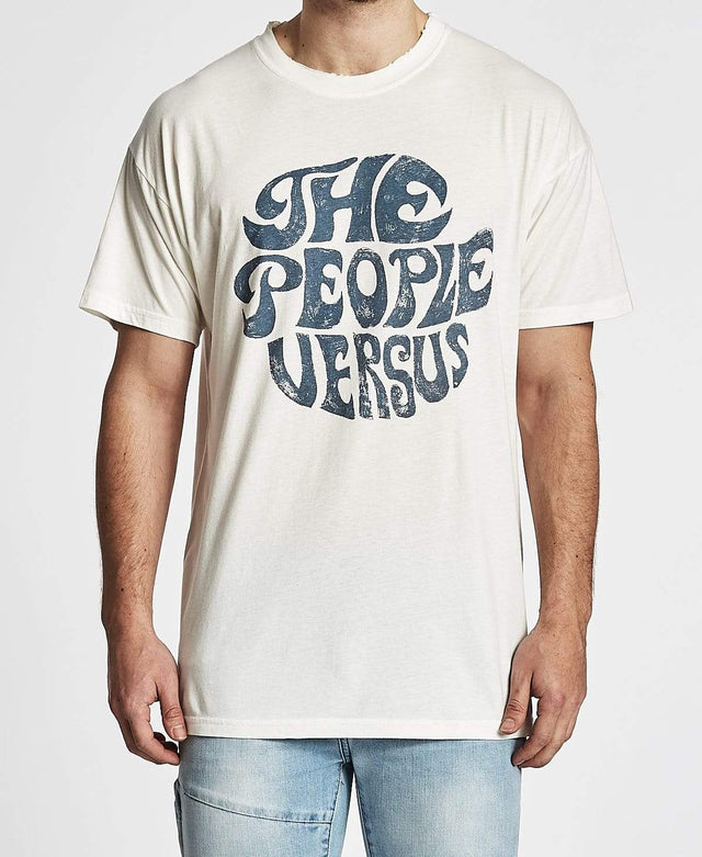 The People Vs Satisfaction Vintage T-Shirt White