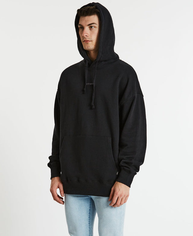 Thrills Minimal Thrills Slouch Pull On Hoodie Washed Black