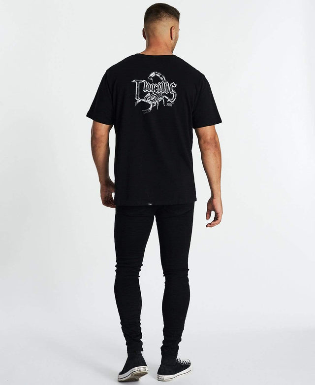 Thrills Scorpion Island Merch Fit T-Shirt Black