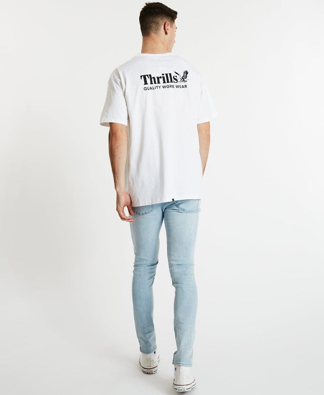 Thrills Thrills Workwear Box Fit T-Shirt White