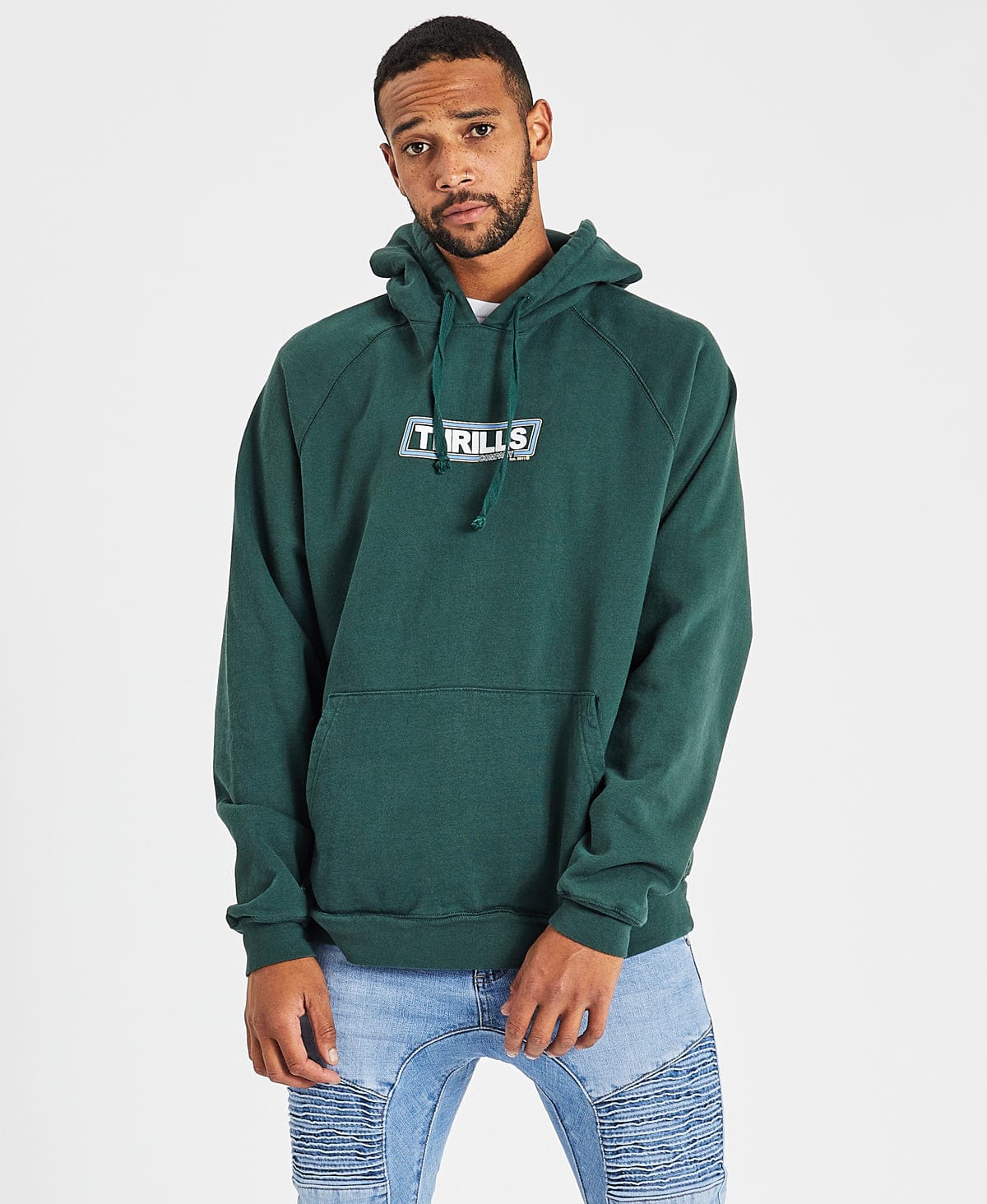 Green 2025 clickbait hoodie