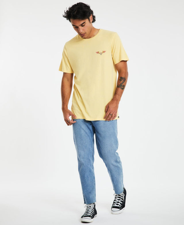 Volcom Archer T-Shirt Straw Yellow