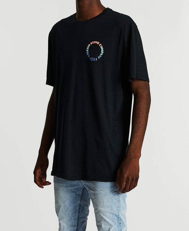 Volcom Spray Circle T-Shirt Black