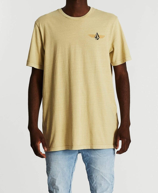Volcom Stone Ray T-Shirt Dark Khaki