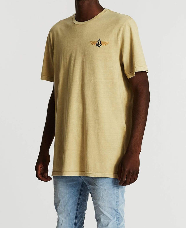Volcom Stone Ray T-Shirt Dark Khaki