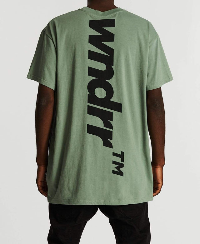 WNDRR Backlash Custom Fit T-Shirt Olive