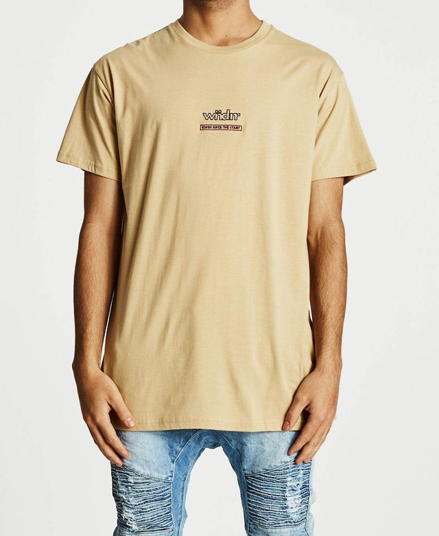 WNDRR Blaze Custom Fit T-Shirt Tan