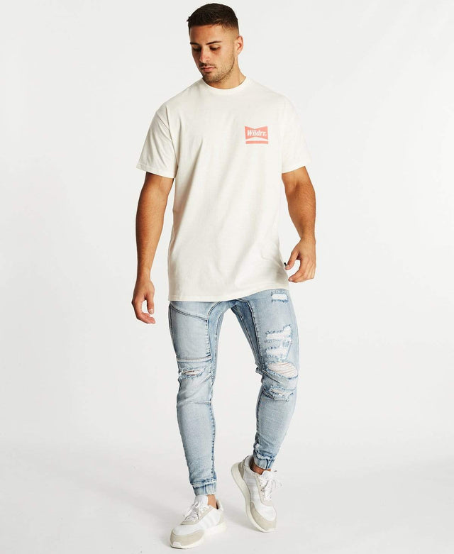 WNDRR Chadwick Custom Fit T-Shirt Off White