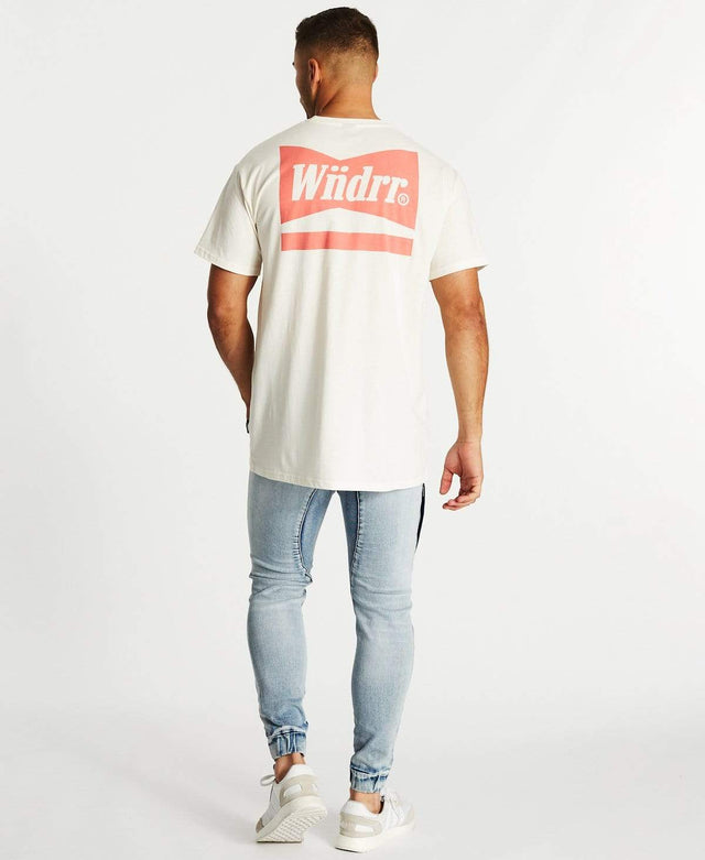 WNDRR Chadwick Custom Fit T-Shirt Off White