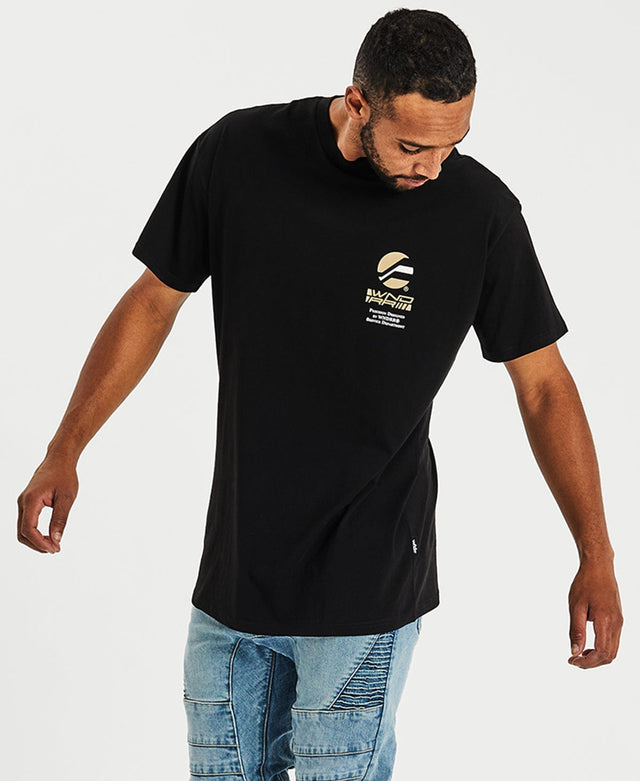 WNDRR Credits Custom Fit T-Shirt Black