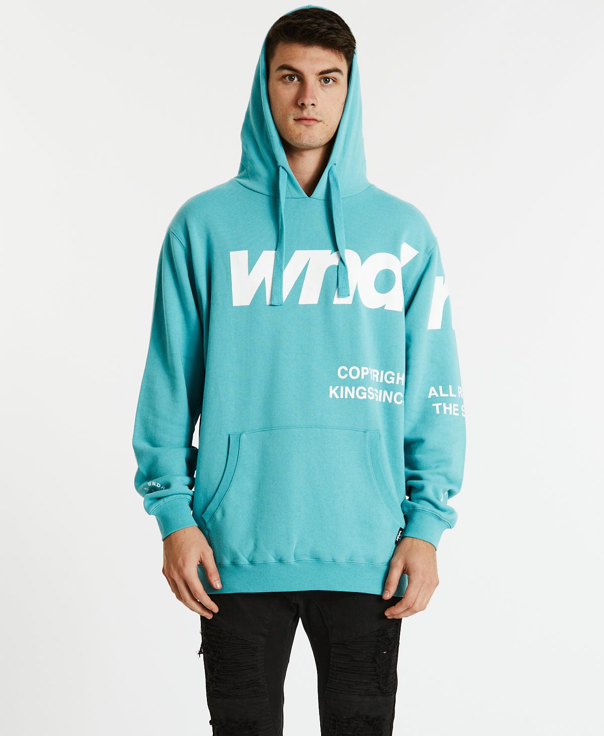 Cutoff Hoodie Teal – Neverland Store