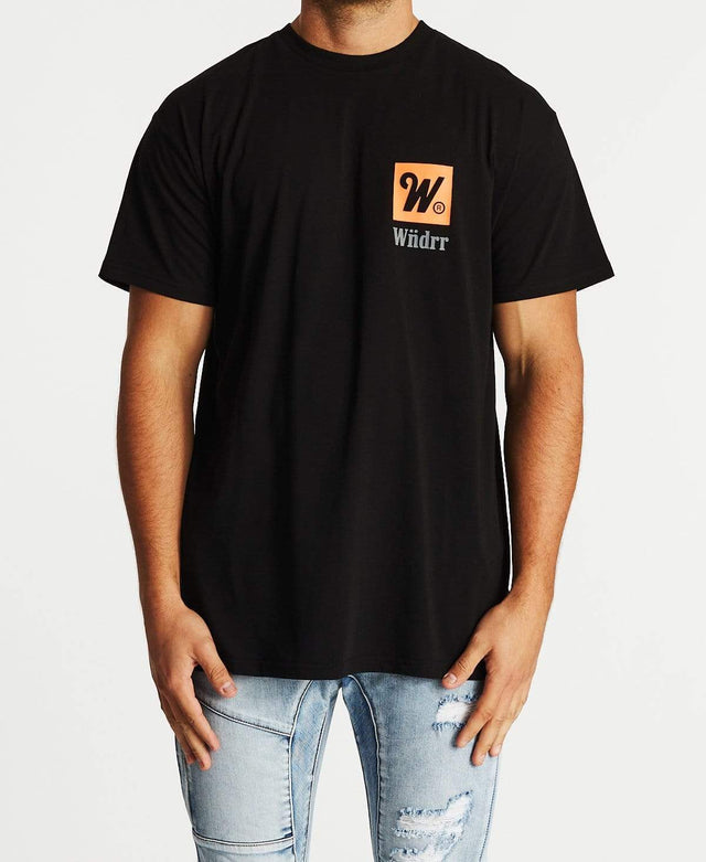 WNDRR Due Custom Fit T-Shirt Black